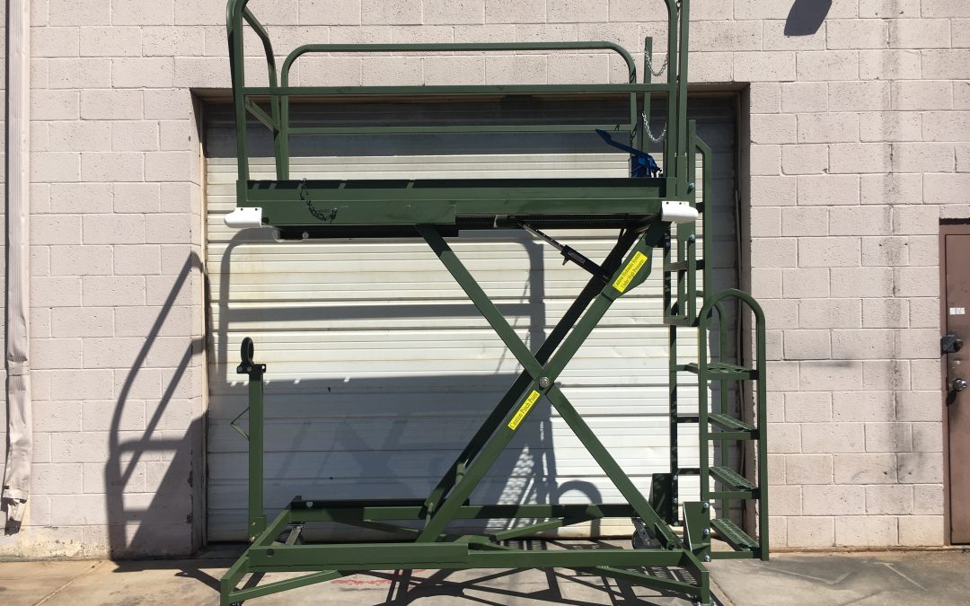 The B-4 Aircraft Maintenance Stand is compatible with any aircraft