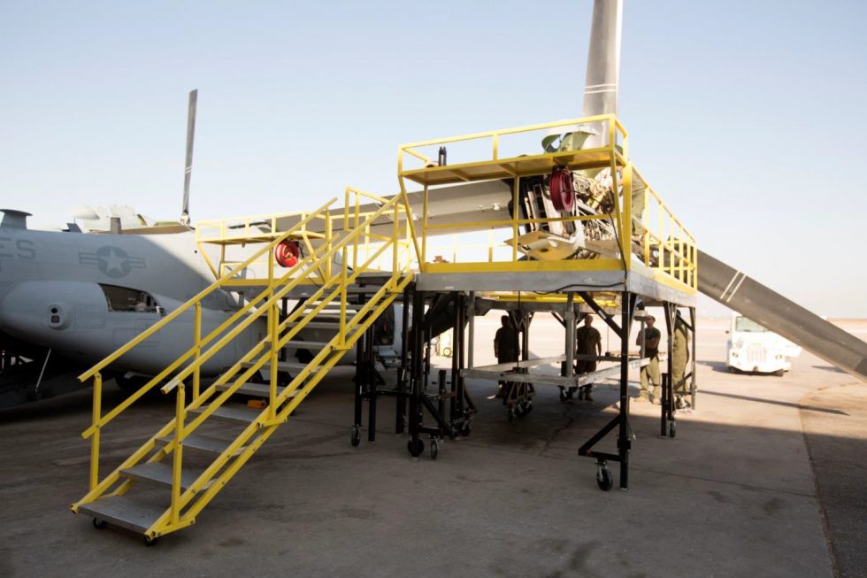 Aircraft Wing Stands & Work Access Platforms CCP