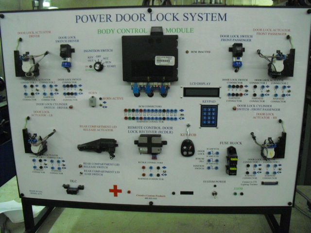 Power Door Lock Trainer w/ Faults