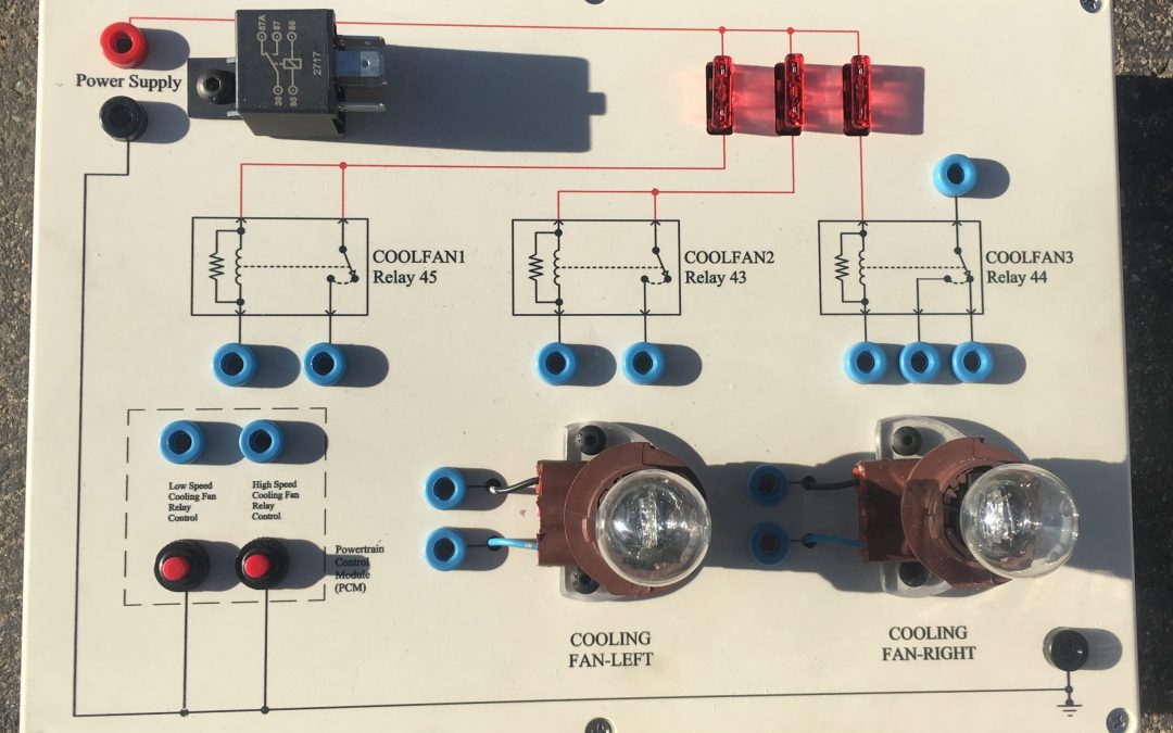 How to Operate Relay Board/Cooling Fan Circuit?