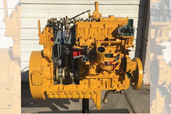 CAT 3126 Engine Cutaway