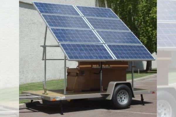 Trailer Mounted Solar Generator